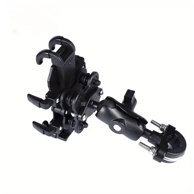 Soporte para uso rudo con sistema antivibracion (Base a manillar)