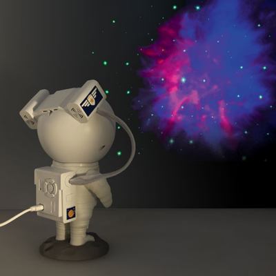 Lampara de proyección Astronauta White (Bluetooth)