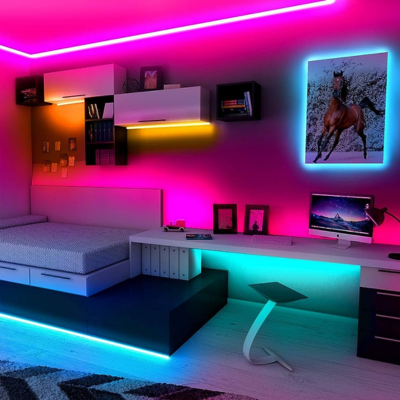 3 PACK Rollo led de 5mts RGB