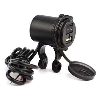 Cargador De Celular Para Moto Impermeable Puerto Usb